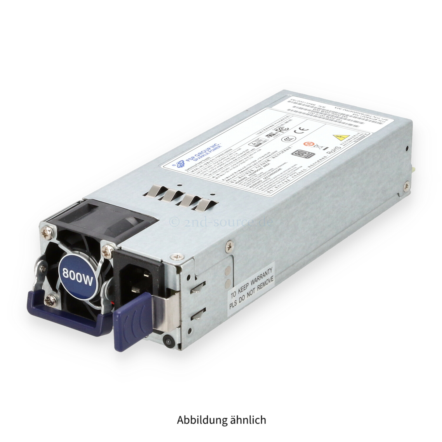 FSP 800W HotPlug Power Supply FSP800-20ERM