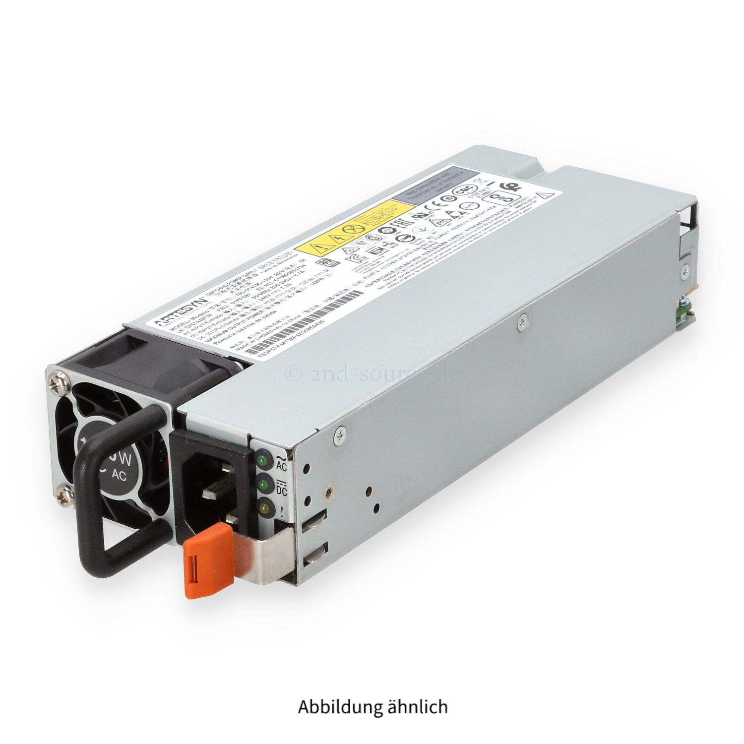 Lenovo 1600W HotPlug Power Supply 01PF097
