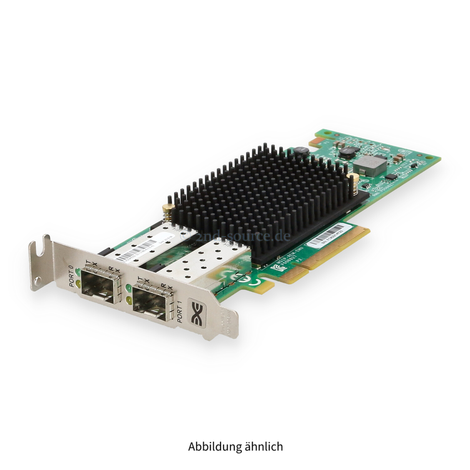 Emulex 2x SFP+ 10GbE PCIe 3.0 x8 Server Ethernet Adapter Low Profile P008827-21F
