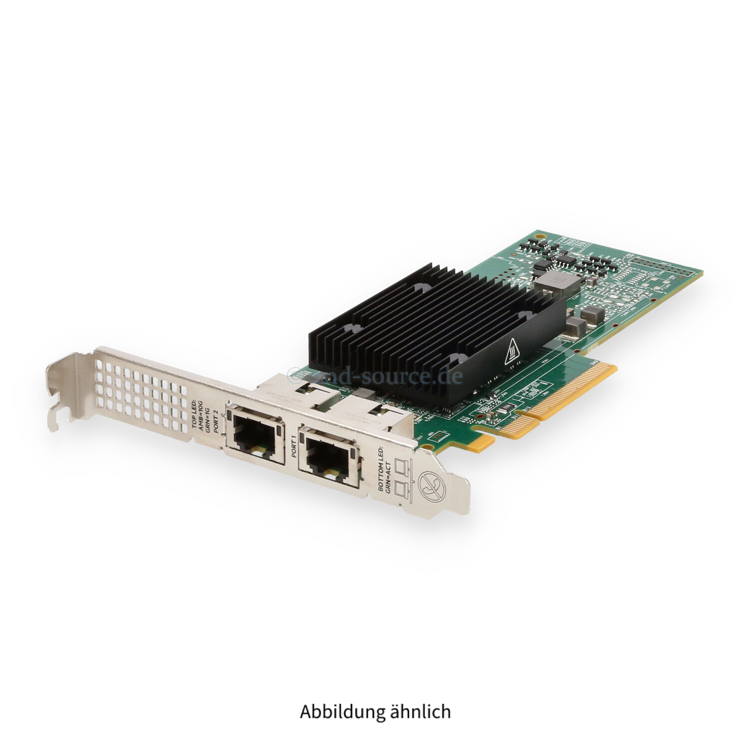 HPE 535T 2x RJ-45 10GbE PCIe Server Ethernet Adapter High Profile 813661-B21 815669-001
