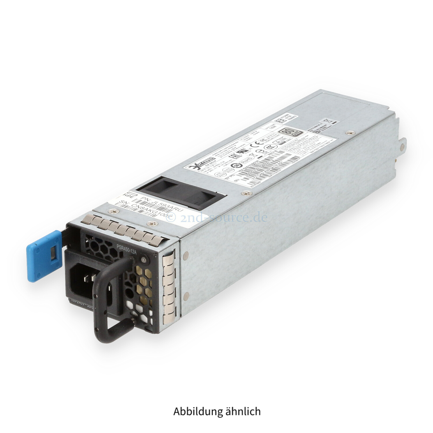 HPE 450W B-to-F HotPlug Power Supply JL593A JL593-61001