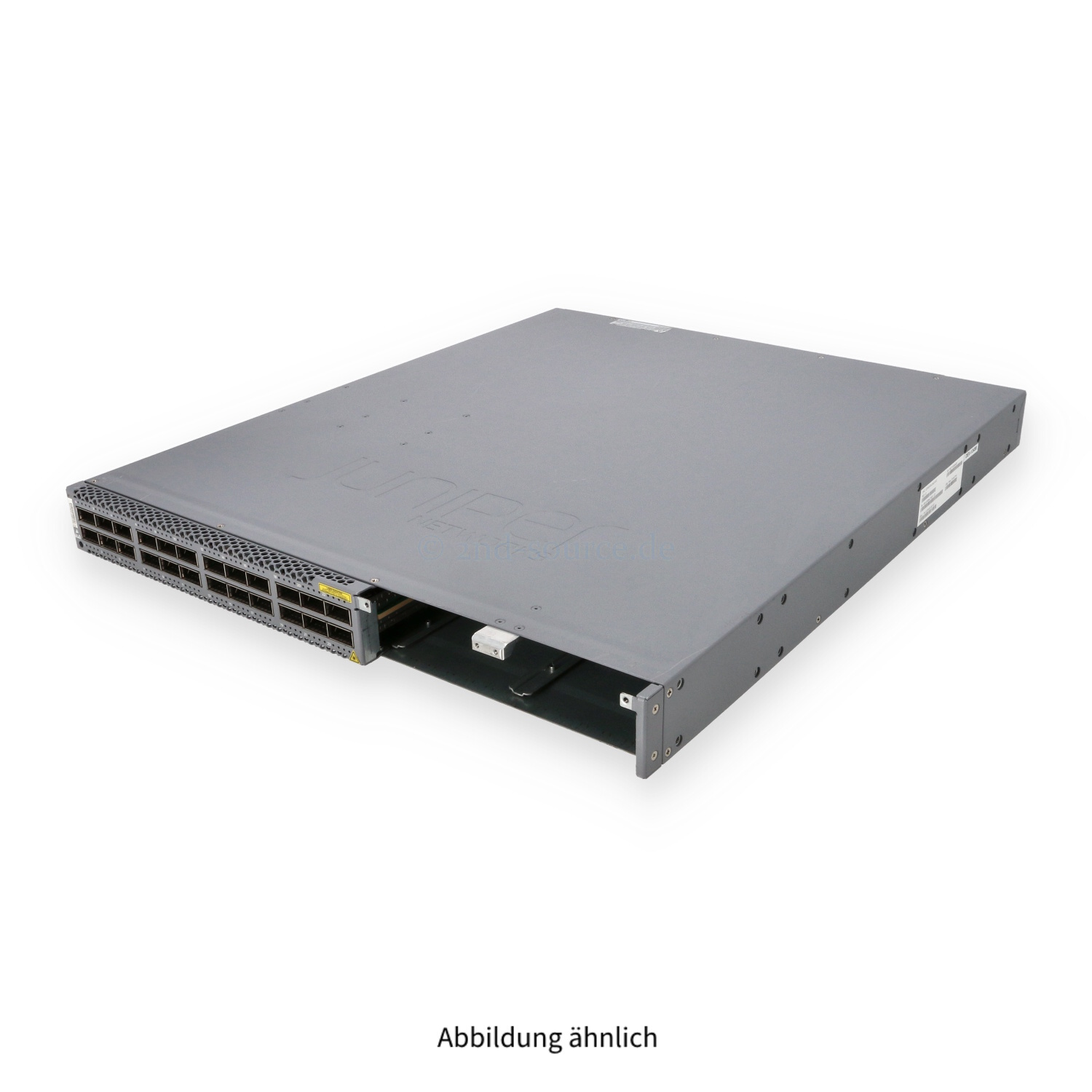 Juniper QFX5100-24Q 24x QSFP+ 40GbE Switch Chassis QFX5100-24Q-3AFO