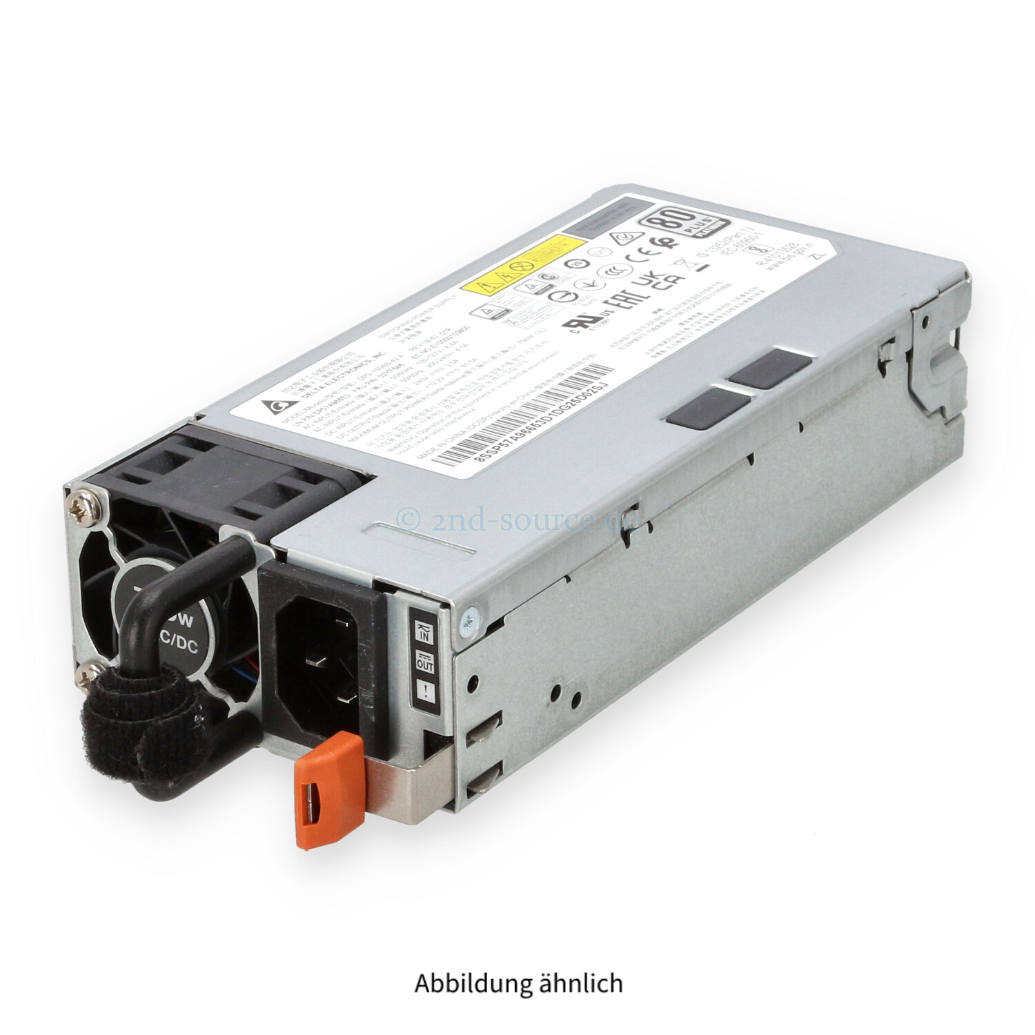 Lenovo 750W HotPlug Power Supply SR630 V2 SR650 V2 02YF646