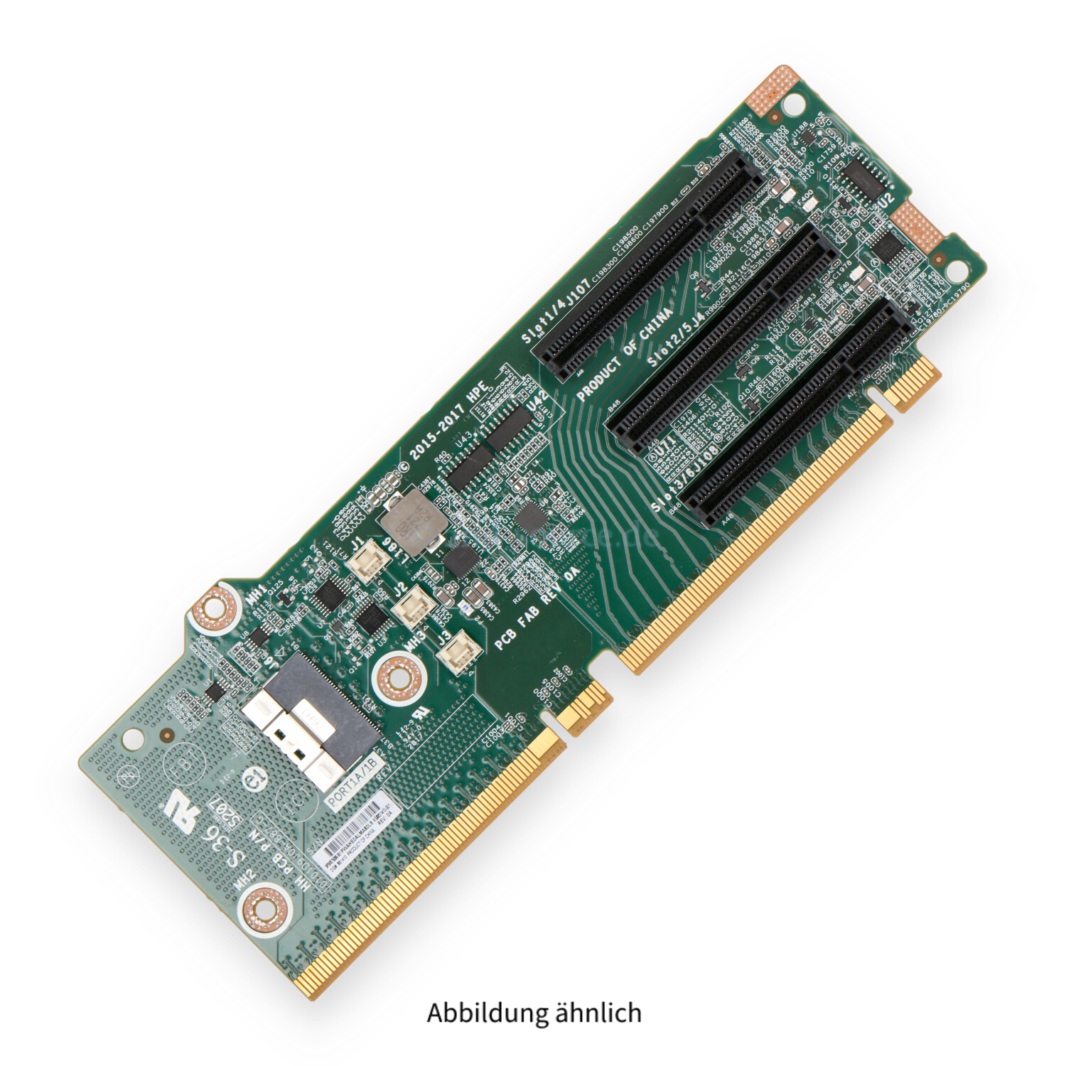 HPE 3x PCIe x8 1x Slim SAS Riser Board DL380 DL385 DL560 G10 875086-001