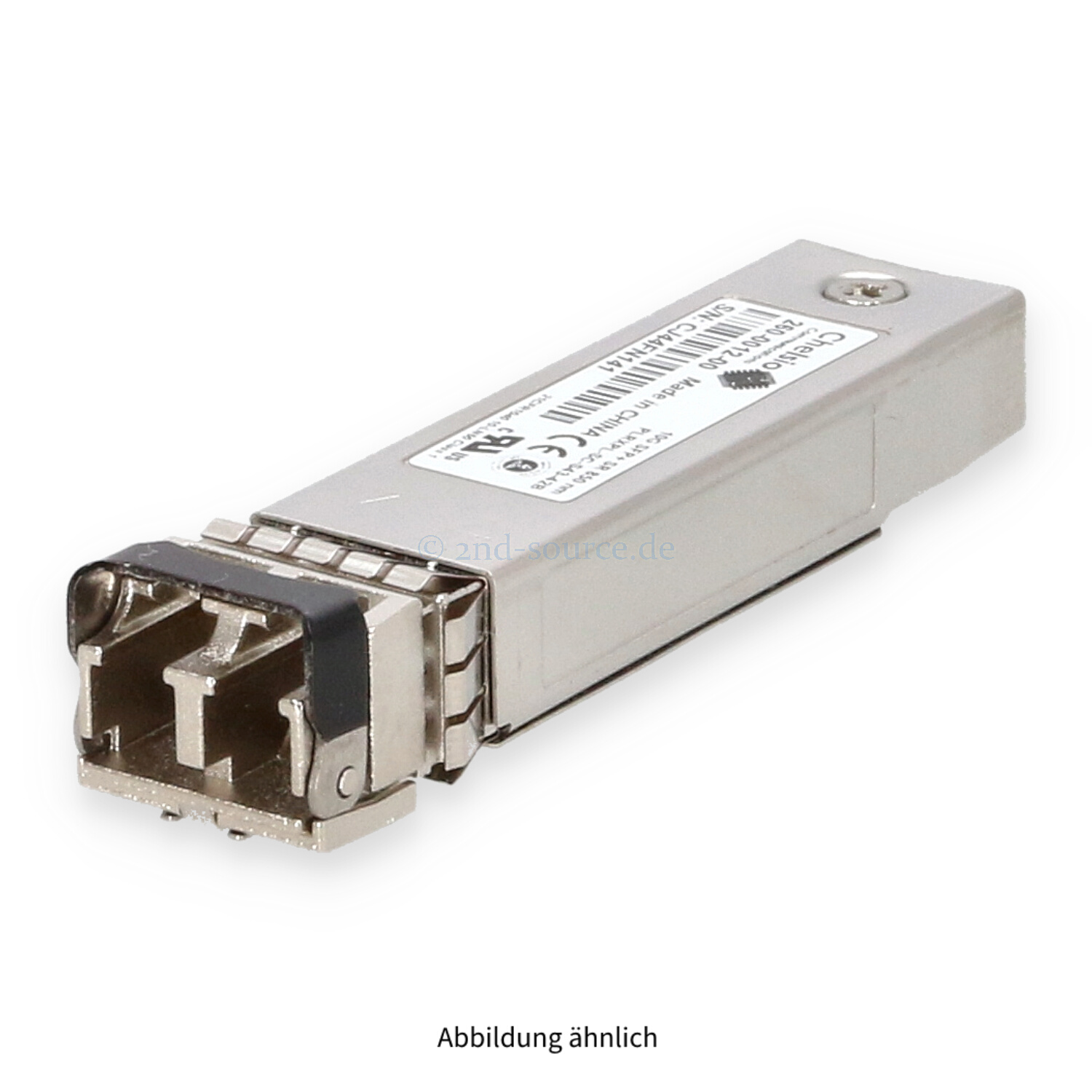 Chelsio 10GbE SFP+ 850nm Short Wave Transceiver Module 260-0012-00