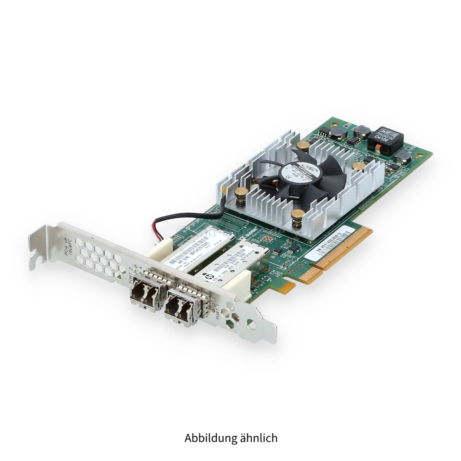HPE SN1000Q 2x 16GB SFP+ Fibre Channel PCIe HBA High Profile QW972A 699765-001