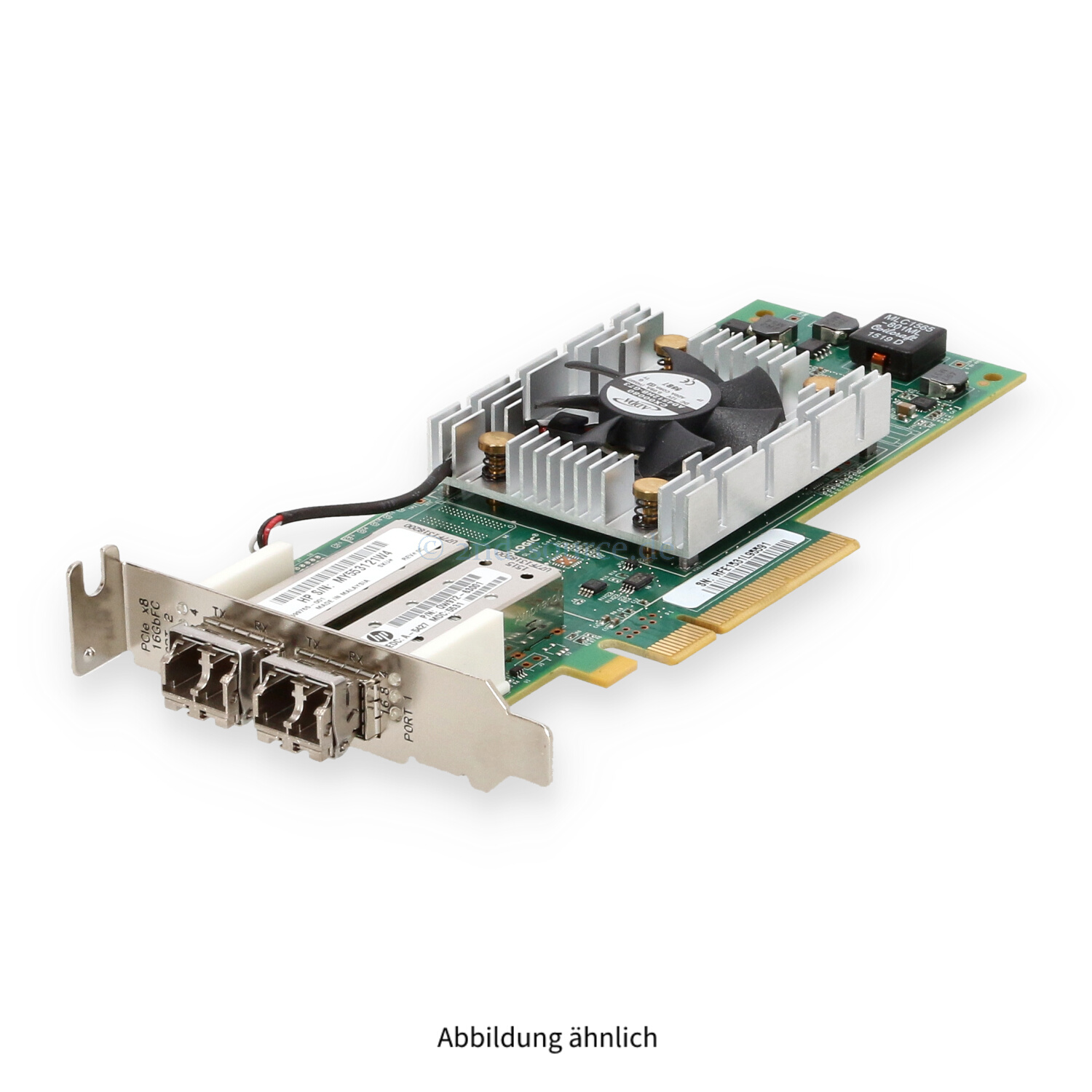 HPE SN1000Q 2x 16GB SFP+ Fibre Channel PCIe HBA Low Profile QW972A 699765-001