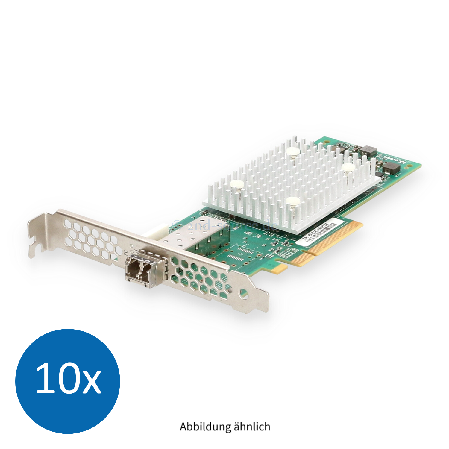 10x Dell QLogic QLE2690 1x 16GB SFP+ Fibre Channel PCIe HBA High Profile P8PCK 0P8PCK